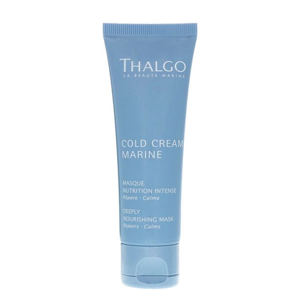 Thalgo, Cold Cream Marine, Deeply Nourishing, Once Or Twice A Week, Cream Mask, For Face & Neck, 50 ml - For Women