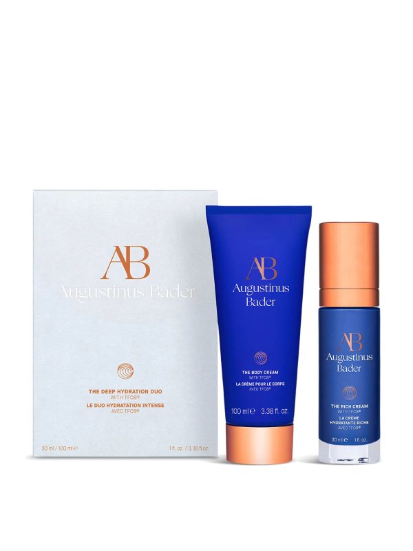 The Deep Hydration Duo Set Augustinus Bader: The Rich, Hydrating, Cream, For Face, 30 ml + The Body, Hydrating, Body Cream, 100 ml - For Women