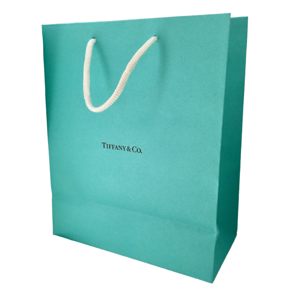 Tiffany & Co, Tiffany & Co., GWP Cardboard Bag, Green, Size L - For Women