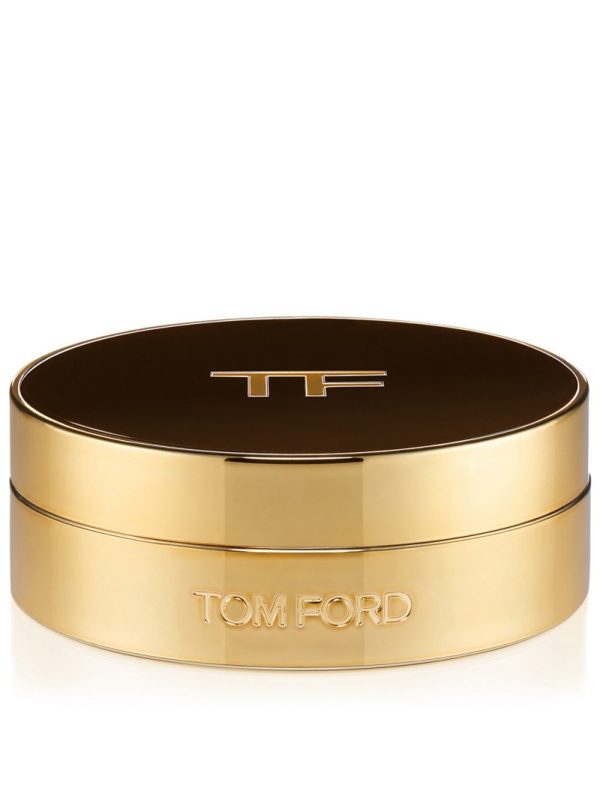 Tom Ford, Core, Empty Powder Foundation Metal Compact Case, Golden - For Women