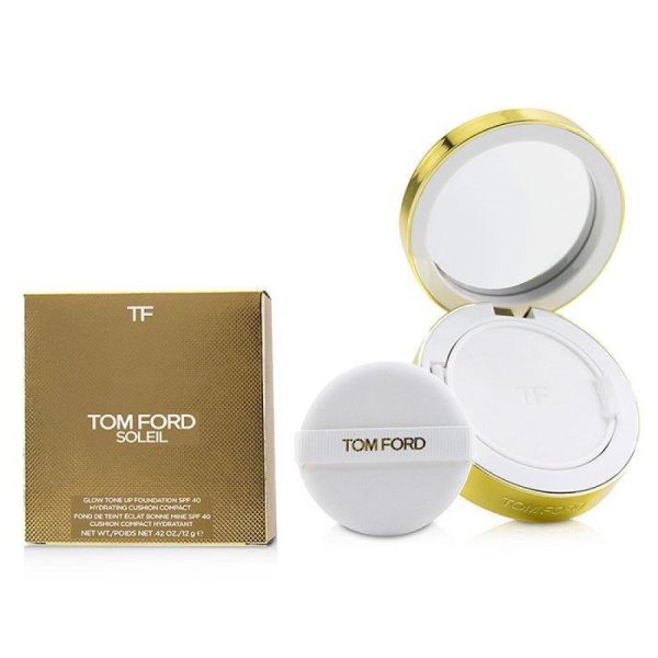 Tom Ford, Soleil Glow Tone Up, Compact Foundation, 2.0, Buff, SPF 40, 12 g - For Women