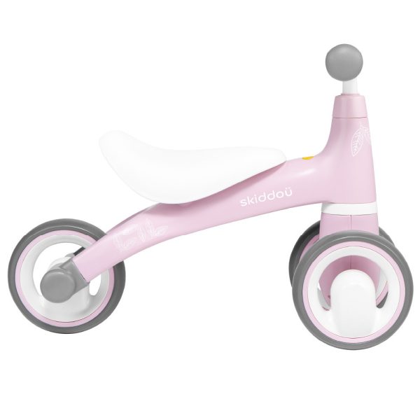 Tricicleta Skiddou Berit Ride-On, Keep Pink, Roz - imagine 4