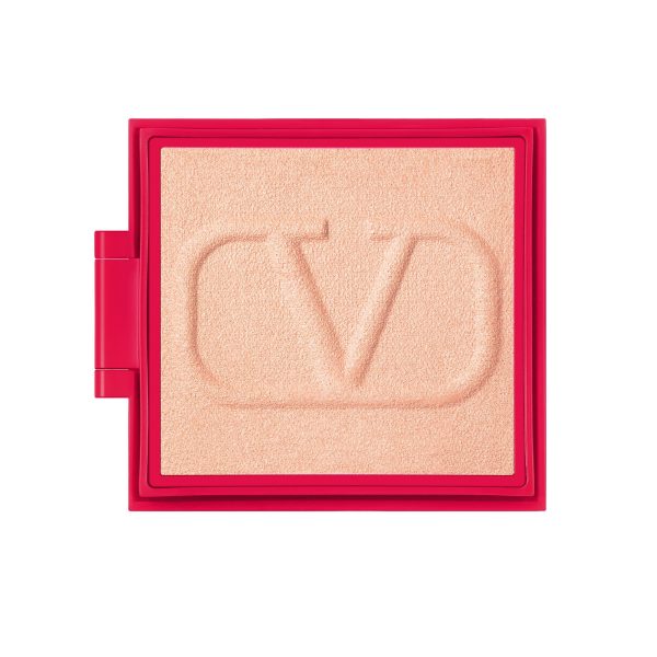 Valentino, Go-Clutch, Glow, Compact Powder, 01, Very Light, Refill, 4.2 g - For Women