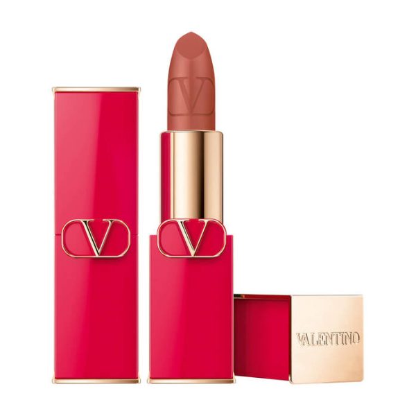 Valentino, Rosso, Matte, Cream Lipstick, 107A, Refillable, 3.5 g - For Women