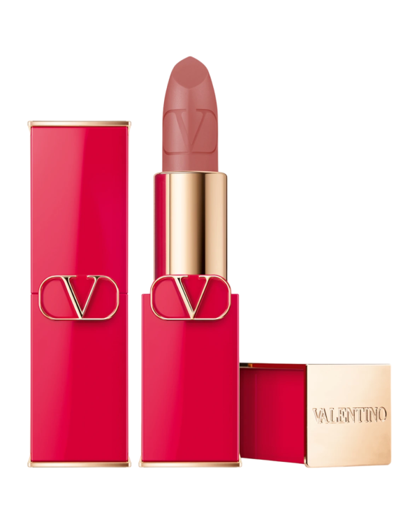 Valentino, Rosso, Matte, Cream Lipstick, 123R, Refillable, 3.5 g - For Women