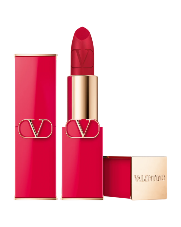 Valentino, Rosso, Matte, Cream Lipstick, 215A, Refillable, 3.5 g - For Women