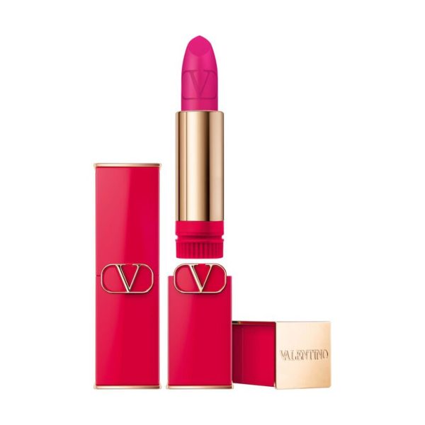 Valentino, Rosso, Matte, Cream Lipstick, 302R, Refillable, 3.5 g - For Women