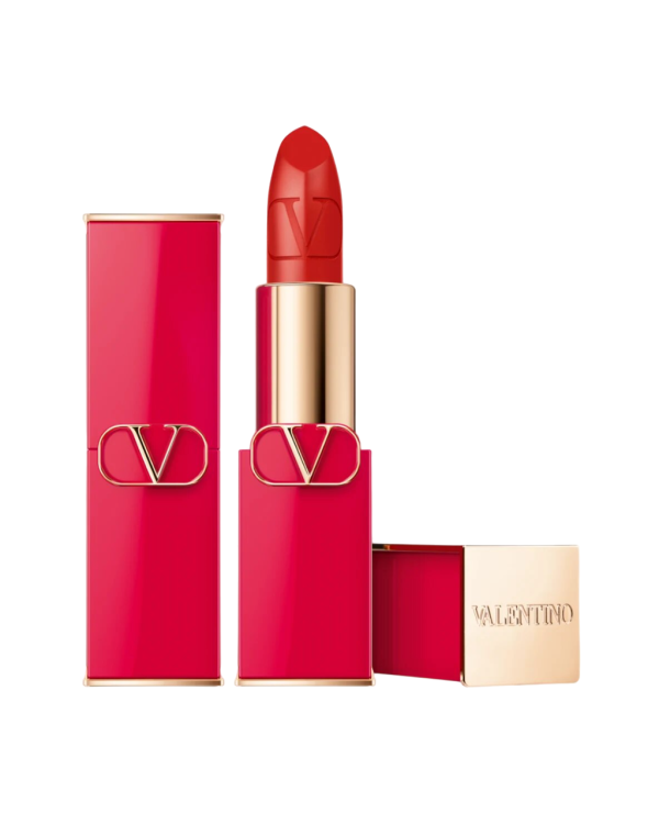 Valentino, Rosso, Satin Finish, Cream Lipstick, 209A, Refillable, 3.5 g - For Women