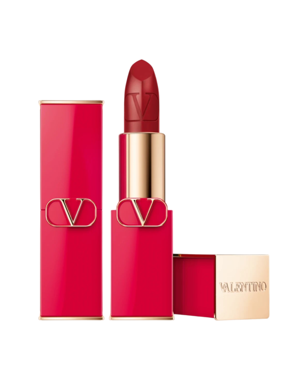 Valentino, Rosso, Satin Finish, Cream Lipstick, 213R, Refillable, 3.5 g - For Women