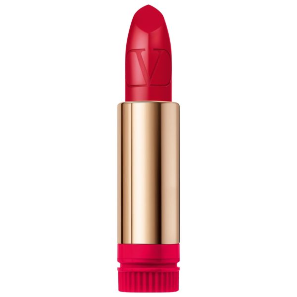 Valentino, Rosso, Satin Finish, Cream Lipstick, 22R, Refill, 3.5 g - For Women