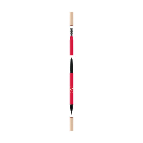 Valentino, Trio, Eyebrow Cream Pencil, 02, Brown, 1.8 g - For Women