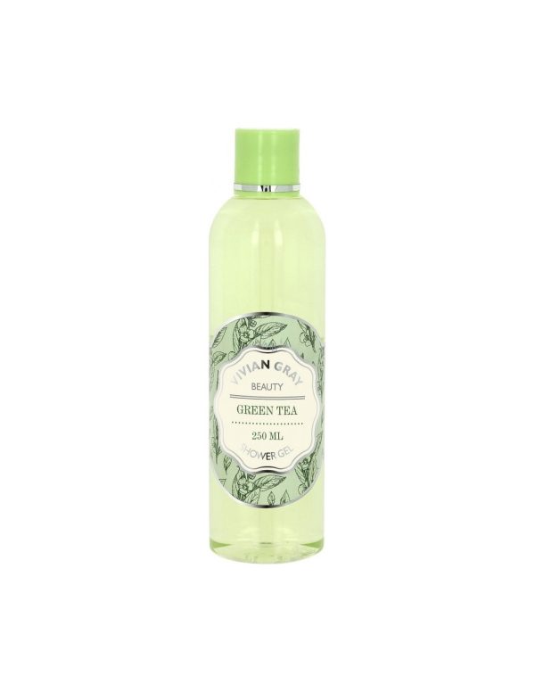 Vivian Gray, Naturals, Green Tea, Refreshing, Shower Gel, For All Skin Types, 250 ml - For Women