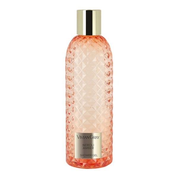 Vivian Gray, Gemstone, Neroli & Amber, Soothing, Shower Gel, For All Skin Types, 300 ml - Unisex