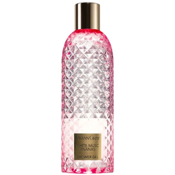 Vivian Gray, White Mosc & Ananas, Softening, Shower Gel, For All Skin Types, 300 ml - For Women