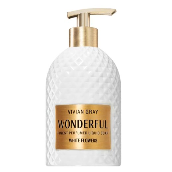 Vivian Gray, Wonderful, White Flowers, Cleansing, Liquid Soap, 500 ml - For Women