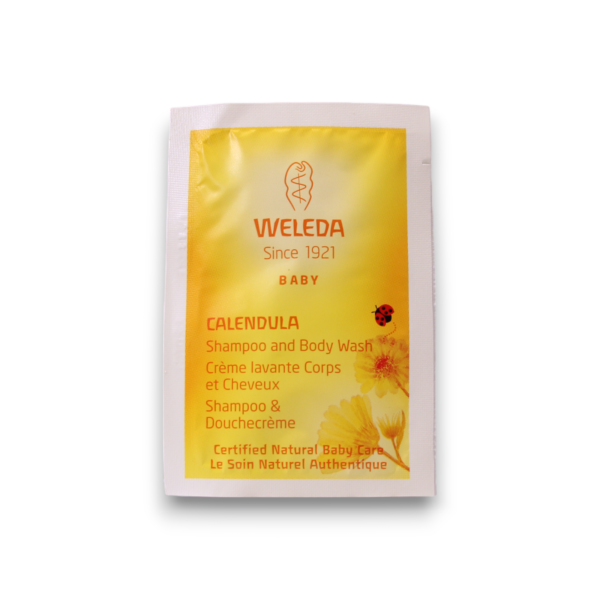 Weleda, Baby, Shower Gel & Shampoo 2-In-1, Calendula, 3 ml *Sample - Unisex