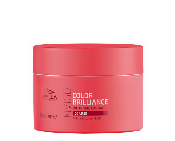 Wella Professionals, Invigo Color Brilliance, Lime Caviar, Hair Treatment Cream Mask, For Colour Protection, 150 ml - For Women