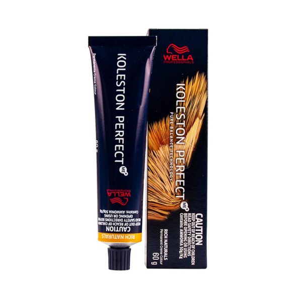 Wella Professionals, Koleston Perfect Me+, Permanent Hair Dye, 4/07 Medium Chestnut Natural Brown, 60 ml - For Women