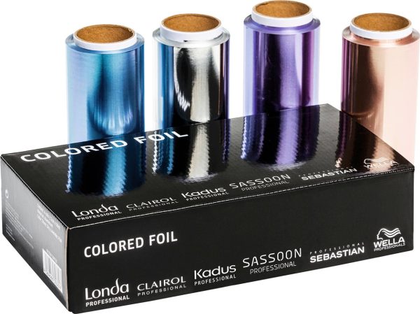 Set, Wella Professionals, Wella Professionals, Hairdressing Aluminum Foil, Multicolour, 4 pcs - Unisex