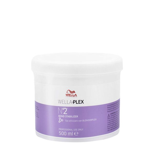 Wella Professionals, Wellaplex Bond Stabilizer No.2, Post Colour Treatment Cream, For Strengthening, ml 500 - For Women