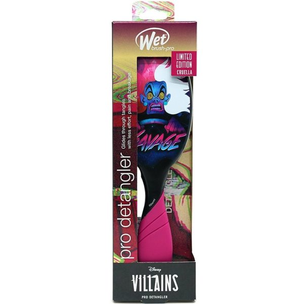 Wet Brush, Disney Villains Collection - Pro, Detangler, Hair Brush, Savage/Cruella, Detangle - For Women