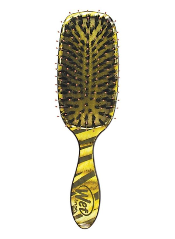 Wet Brush, Animal Collection - Shine Enhancer, Detangler, Hair Brush, Tiger, Maintain - For Women