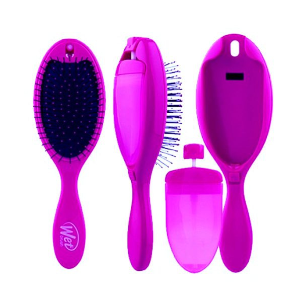 Wet Brush, 2-in-1 Treatment, Detangler, Hair Brush, Purple, Detangle - For Women