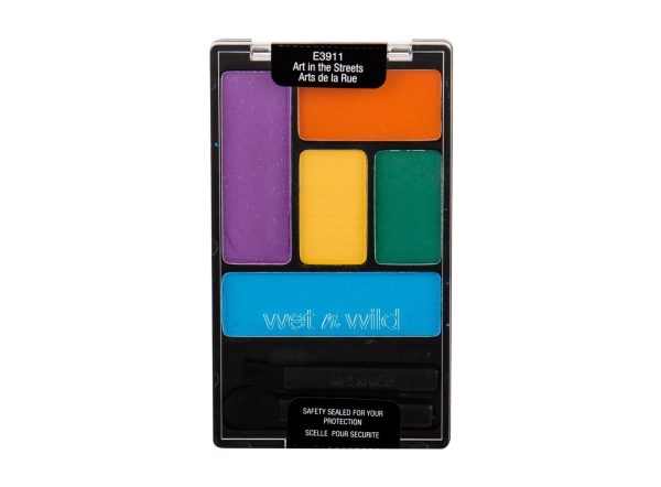 Wet n Wild, Color Icon, Eyeshadow Palette, E3911, Art In The Streets, 5 Shades, 6 g - For Women