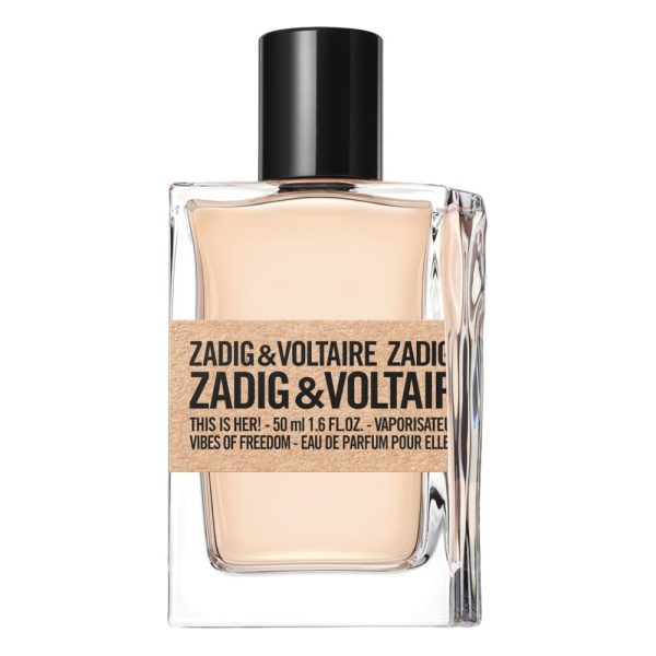 Zadig & Voltaire, This Is Her! Vibes Of Freedom, Eau De Parfum, For Women, 50 ml - For Women