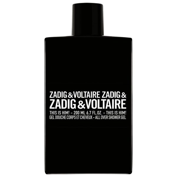 Zadig & Voltaire, This Is Him, Cleansing, Shower Gel, 200 ml - For Men