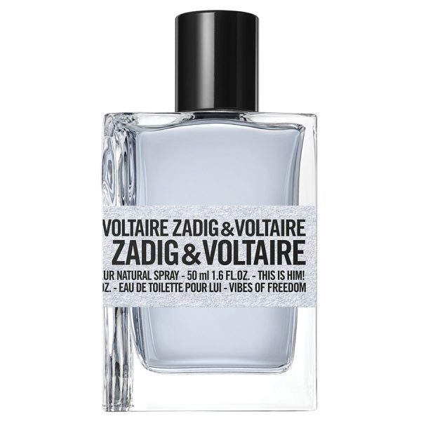 Zadig & Voltaire, This Is Him! Vibes Of Freedom, Eau De Toilette, For Men, 50 ml - For Men