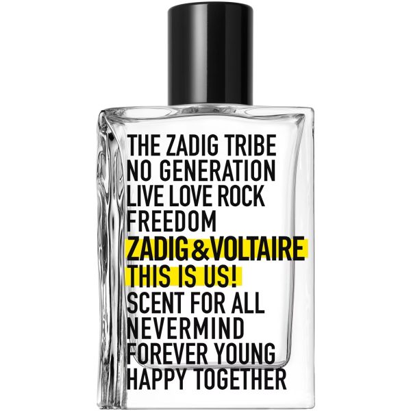 Zadig & Voltaire, This Is Us!, Eau De Toilette, Unisex, 100 ml - Unisex