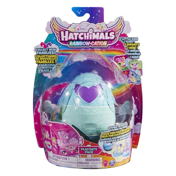 HATCHIMALS SET DE JOACA AVENTURA FAMILIEI