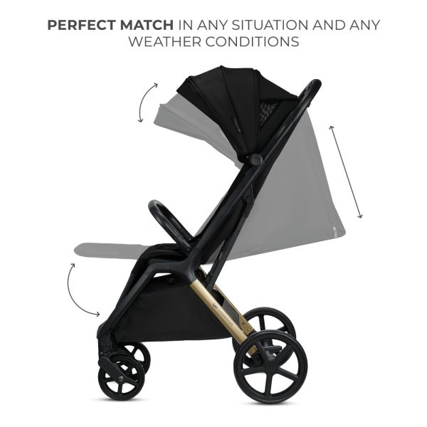 CARUCIOR SPORT KINDERKRAFT LOOM, 0-22 KG, INK BLACK - imagine 4