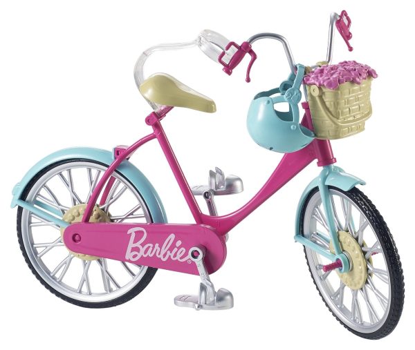 BARBIE BICICLETA ROZ LUI BARBIE - imagine 2