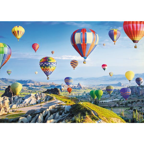 PUZZLE TREFL 1000 CAPPADOCCIA BALOANE CU AER CALD - imagine 2