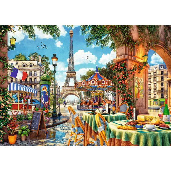 PUZZLE TREFL 1000 DIMINEATA PARIZIANA - imagine 2