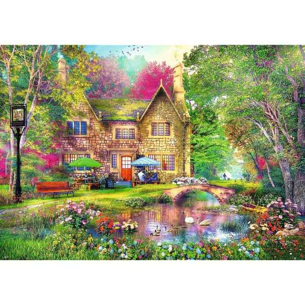 PUZZLE TREFL 1000 RAIUL DIN PADURE - imagine 2