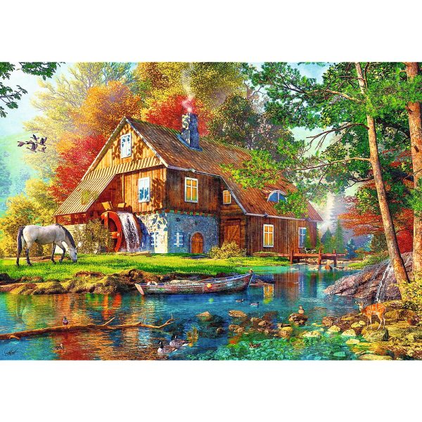 PUZZLE TREFL 500 CABANA LANGA RAU - imagine 2