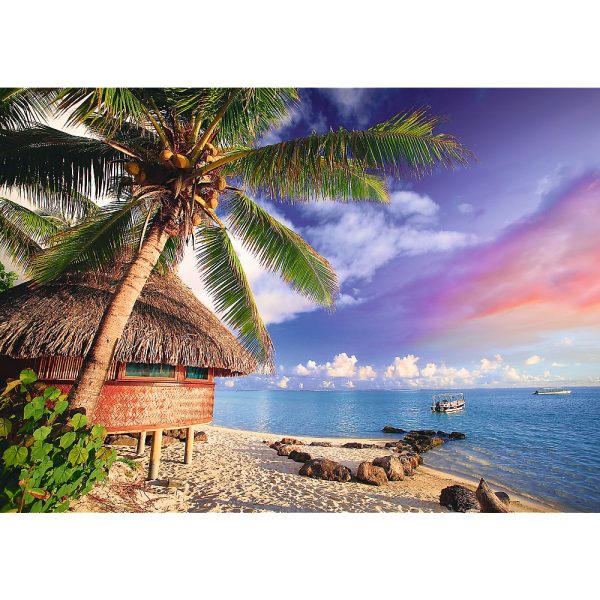 PUZZLE TREFL 500 INSULA BORA BORA - imagine 2