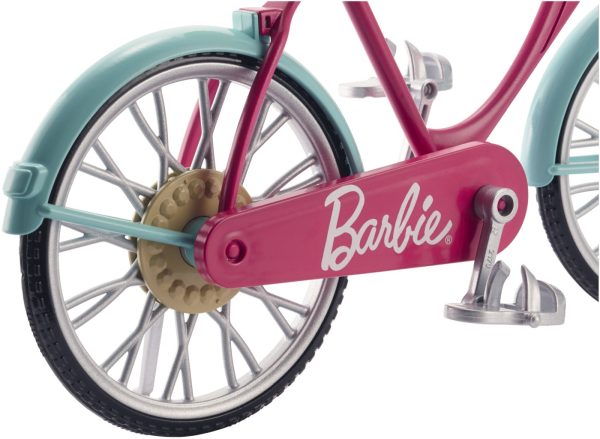 BARBIE BICICLETA ROZ LUI BARBIE - imagine 3