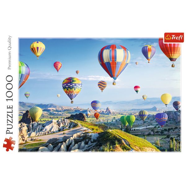 PUZZLE TREFL 1000 CAPPADOCCIA BALOANE CU AER CALD - imagine 3