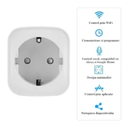 Priza wireless programabila, functie temporizator, control smartphone, 3750 w - imagine 22