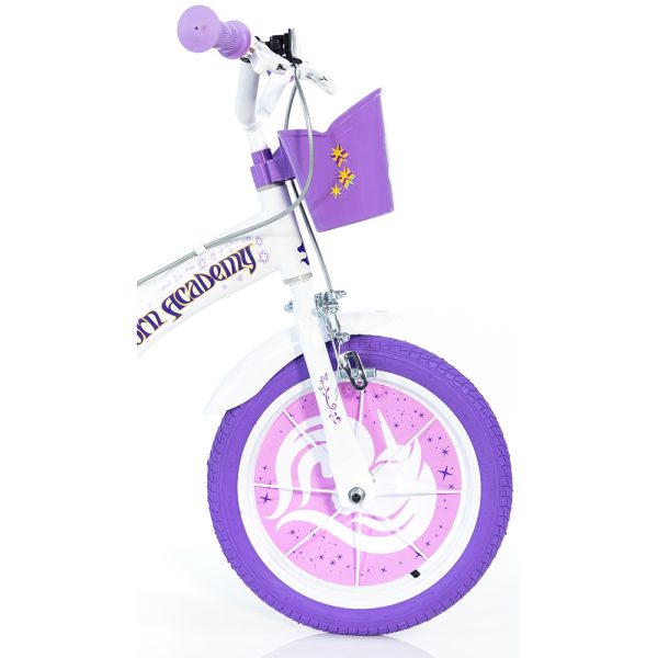 Bicicleta copii Dino Bikes 14' Unicorn Academy - imagine 4