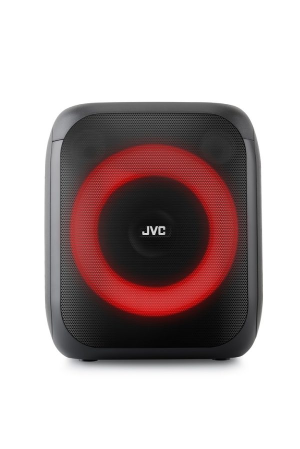 Boxa portabila JVC XS-EP314B, 60W, LED, Bluetooth, Karaoke, AUX, intrare USB, TWS, Microfon, Negru - imagine 6