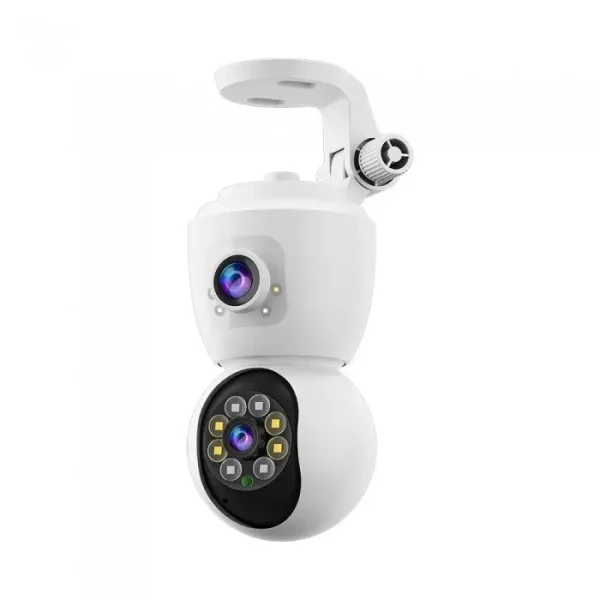 Camera De Supraveghere Wifi, Dubla, Model Jt-8292, 1080p Full Hd, Baby Monitor, Cu Senzor De Miscare