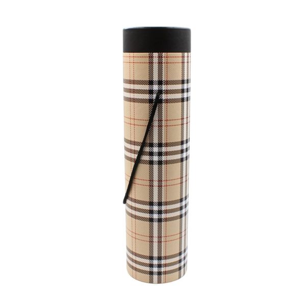 Cutie cadou pentru sticle, Canpol, tartan, 34 cm, 8 cm diametru - imagine 2