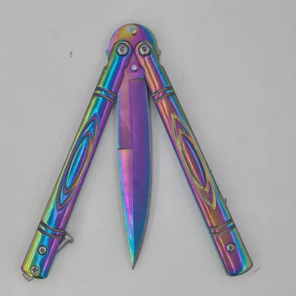 Cutit Fluture, Butterfly, Balisong 21.50 Cm, Fade Clasic - imagine 4