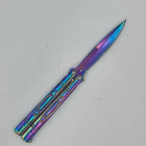 Cutit Fluture, Butterfly, Balisong 21.50 Cm, Fade Clasic - imagine 5