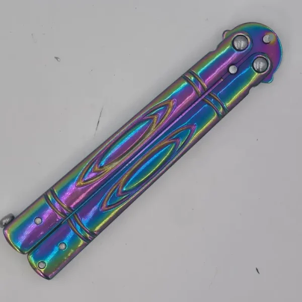 Cutit Fluture, Butterfly, Balisong 21.50 Cm, Fade Clasic - imagine 6